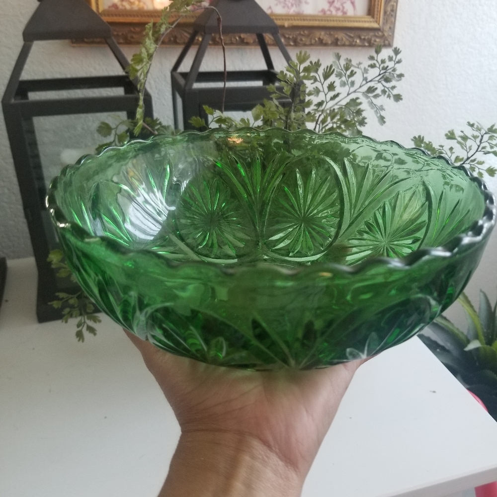 Green Candy Dish